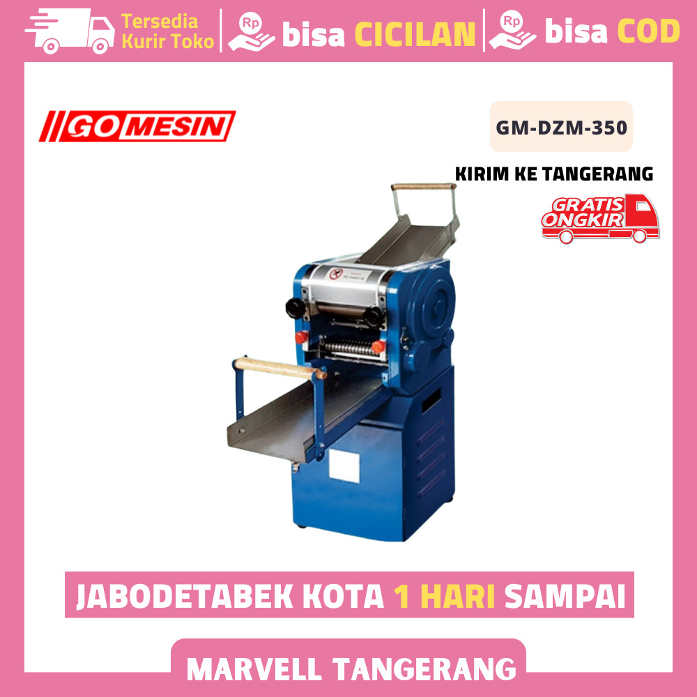 MESIN PENCETAK MIE GETRA DZM-350 NOODLE MAKER PENGGILING ADONAN MIE