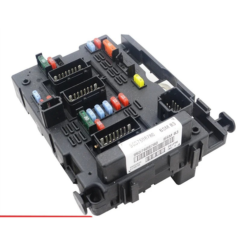 Baificar Brand Used Genuine Fuse Box Module BSM B3 9657608780 For Peugeot 206 307 406 Partner Citroe