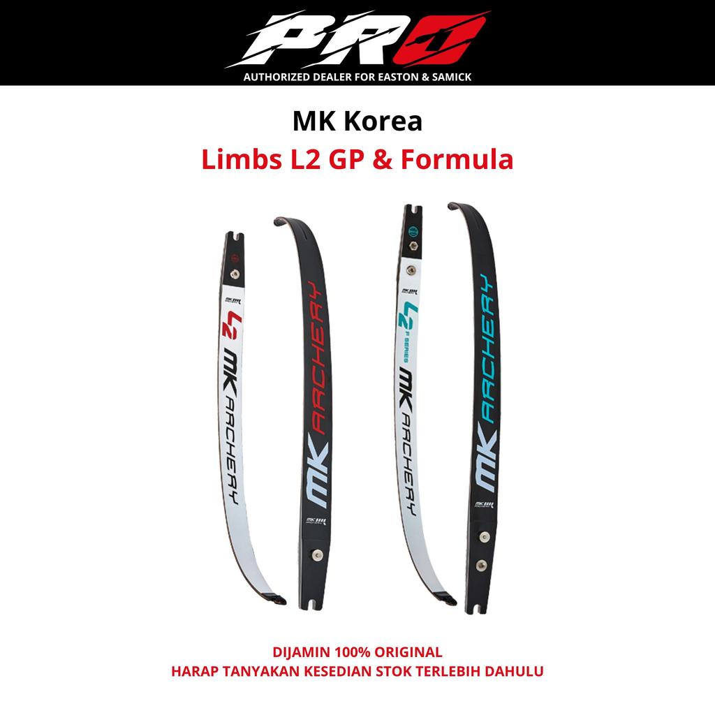 LIMBS CARBON RECURVE BAREBOW MK KOREA L2 GP / FORMULA | LIMB UNTUK BUSUR RECURVE / BAREBOW PRESTASI 