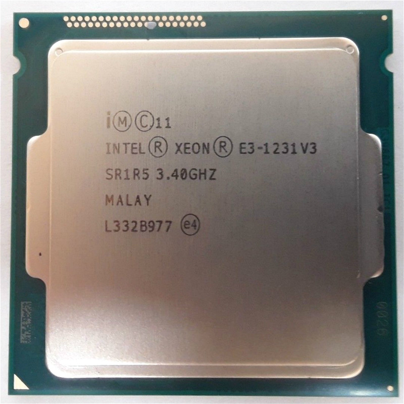 Intel Xeon E3 1231 V3 3.4GHz Quad-Core LGA 1150 CPU Processor