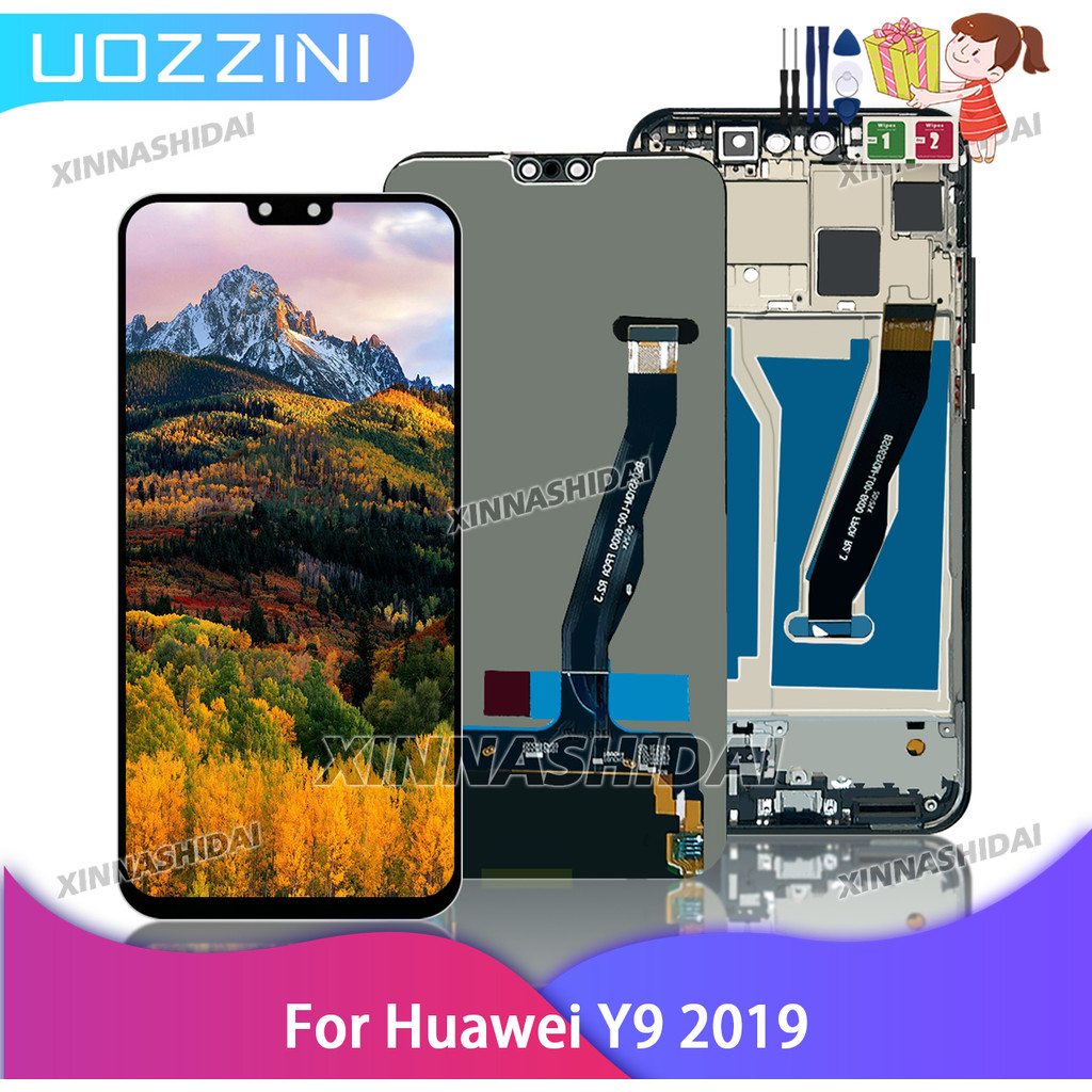 High Quality 6.5''For Huawei Y9 2019 LCD splay Tou Screen gitizer Assembly Replacement for Y9 2019 L