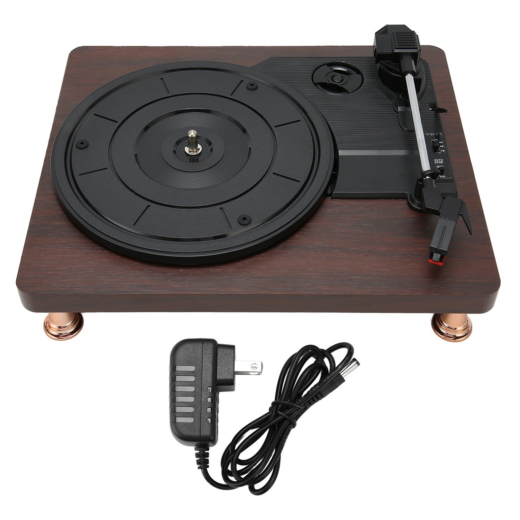 Record Player  Record Player 3 Speeds Vintage Turntable Record Player for Entertainment Decor Turnta