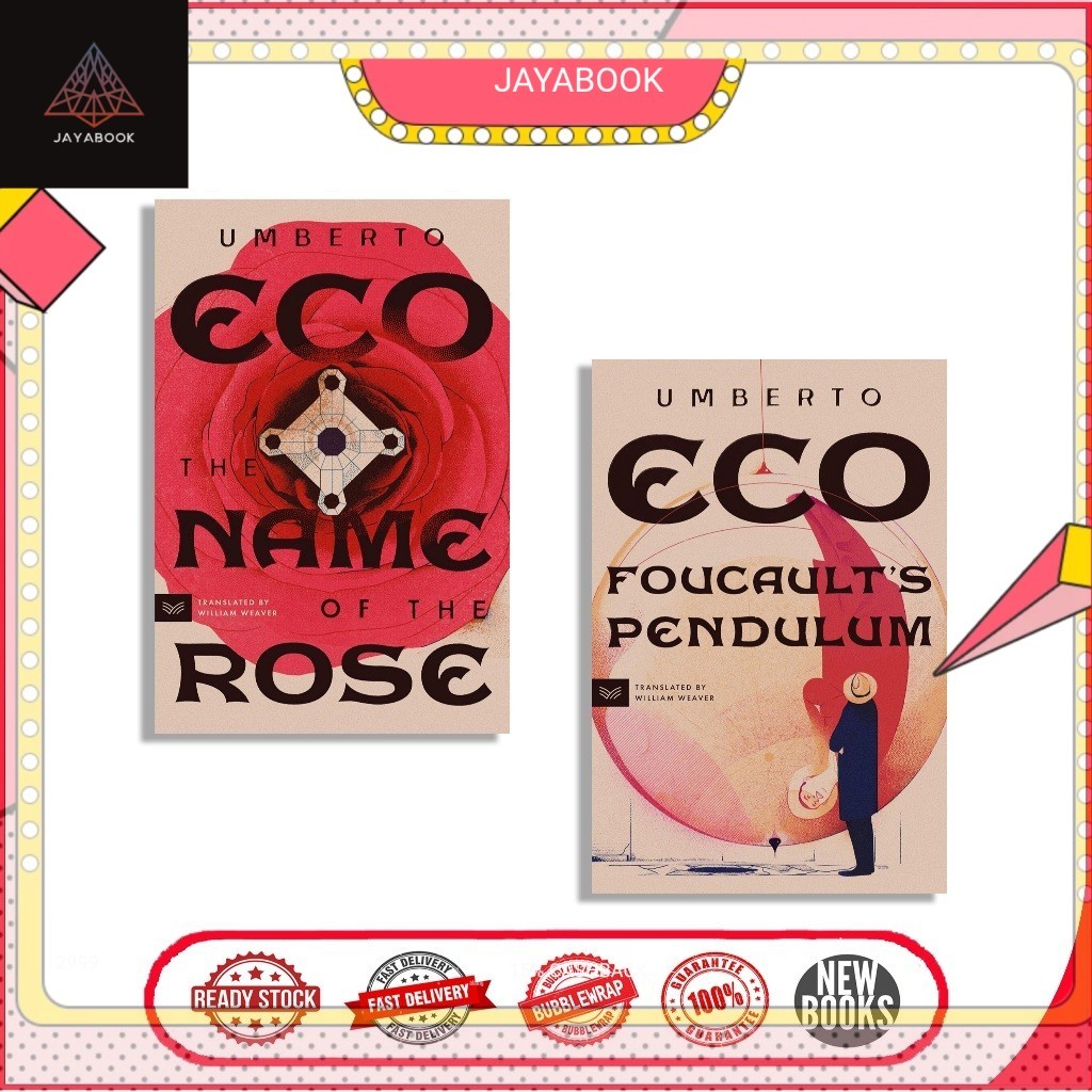 The Name Of The Rose | Foucault's Pendulum by  Umberto Eco
