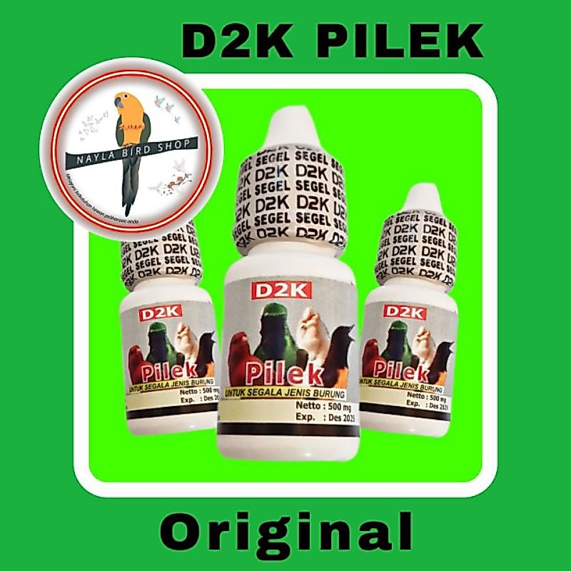 D2K PILEK OBAT BURUNG PILEK NGOROK HIDUNG BERLENDIR BULU MENGEMBANG OBAT PILEK BURUNG