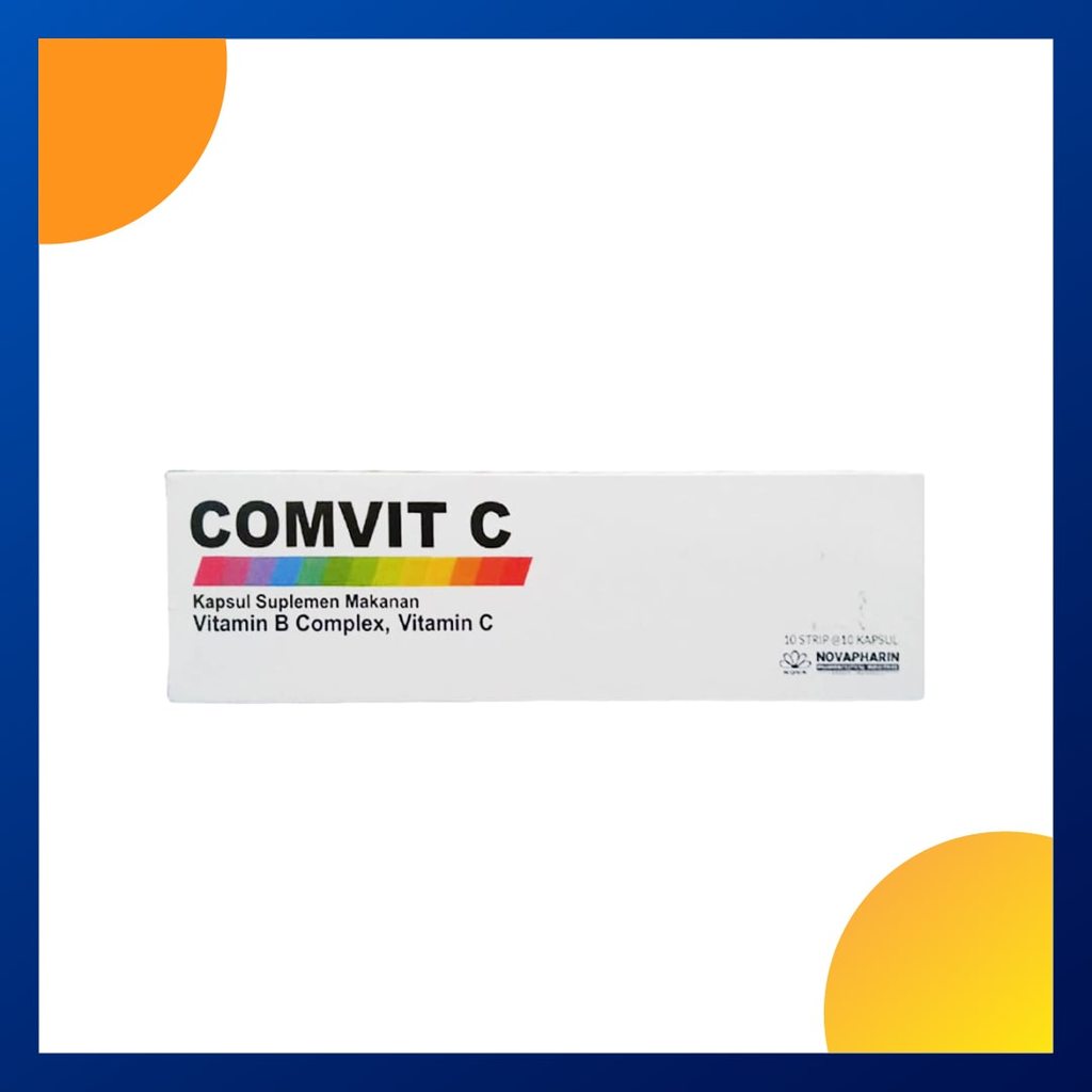 Comvit C Box Isi 100 Kapsul
