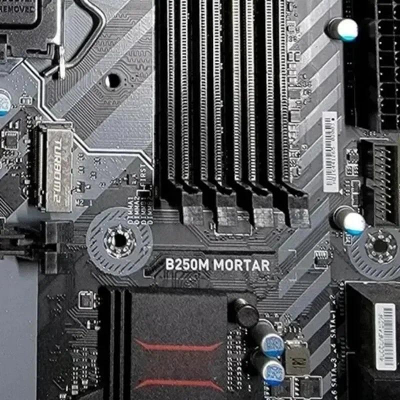 For MSI B250M MORTAR Motherboard B250 64GB LGA1151 DDR4 Micro ATX Mainboard 100% Tested Fast Ship