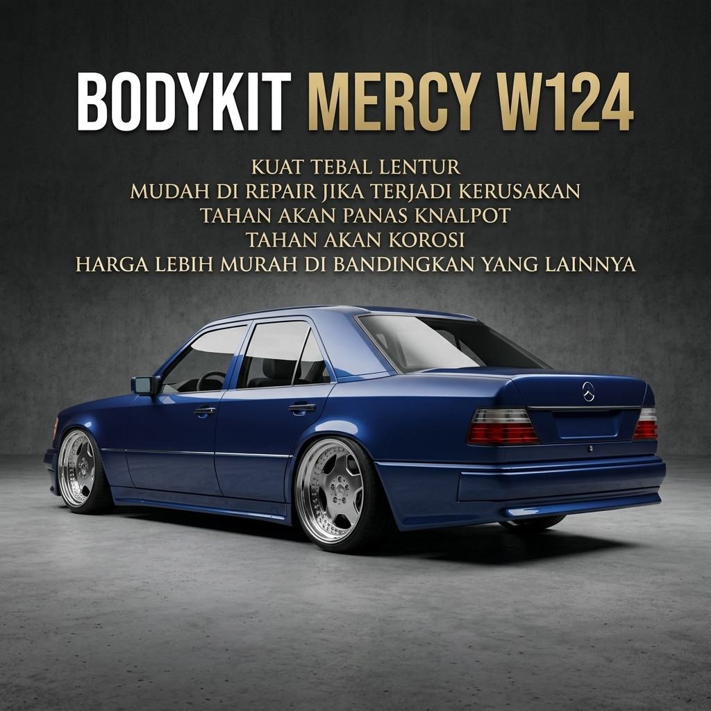 bodikit Bemper MERCEDES BENZ  bumper MercedesBenz Mercy merci W124 E220 E320 Masterpiece Master Piec