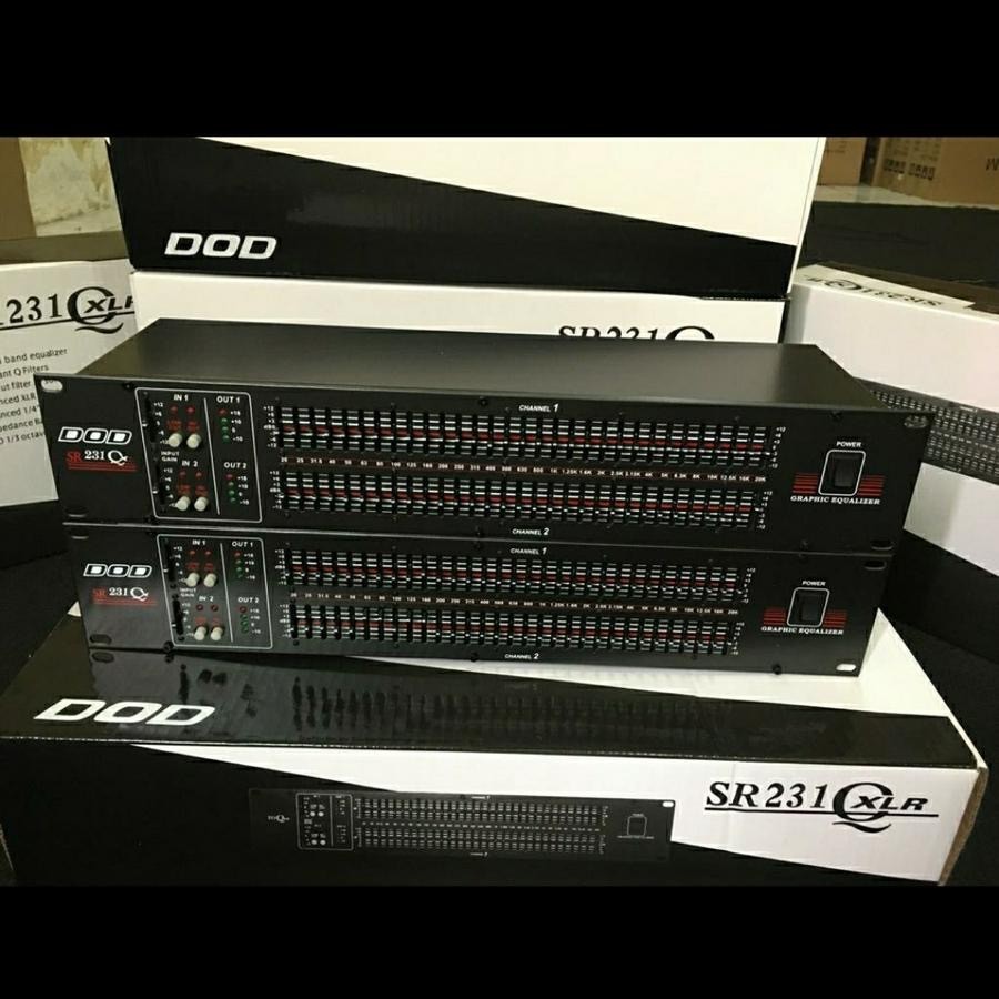 (READY STOK) Equalizer EQ DOD SR 231 QX / SR231 QX / SR 231QX - kualitas terbaik