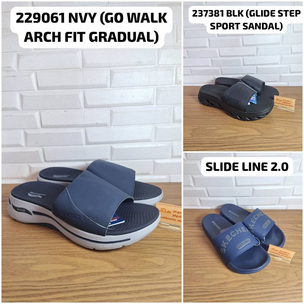 ORIGINAL SALE 70% SANDAL SKECHERS MONSTER CORWICK/GO WALK ARCH FIT GRADUAL/GLIDE STEP SPORT SANDAL/S