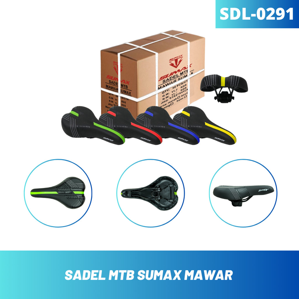 Sadel MTB Sumax Mawar