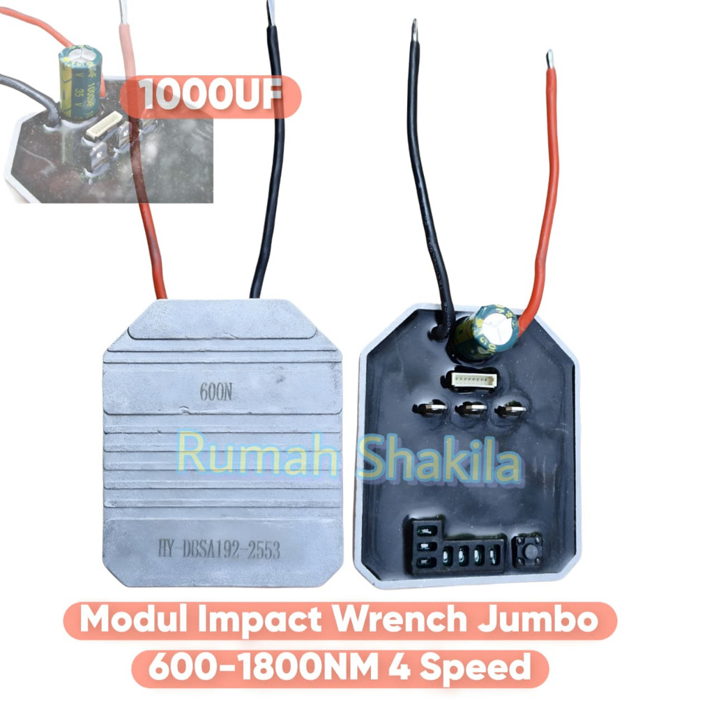CIcishop  Modul Impact Wrench Jumbo 4 speeed 600nm 1800nm Kamolee dtw500 dtw700 Apr1800nm