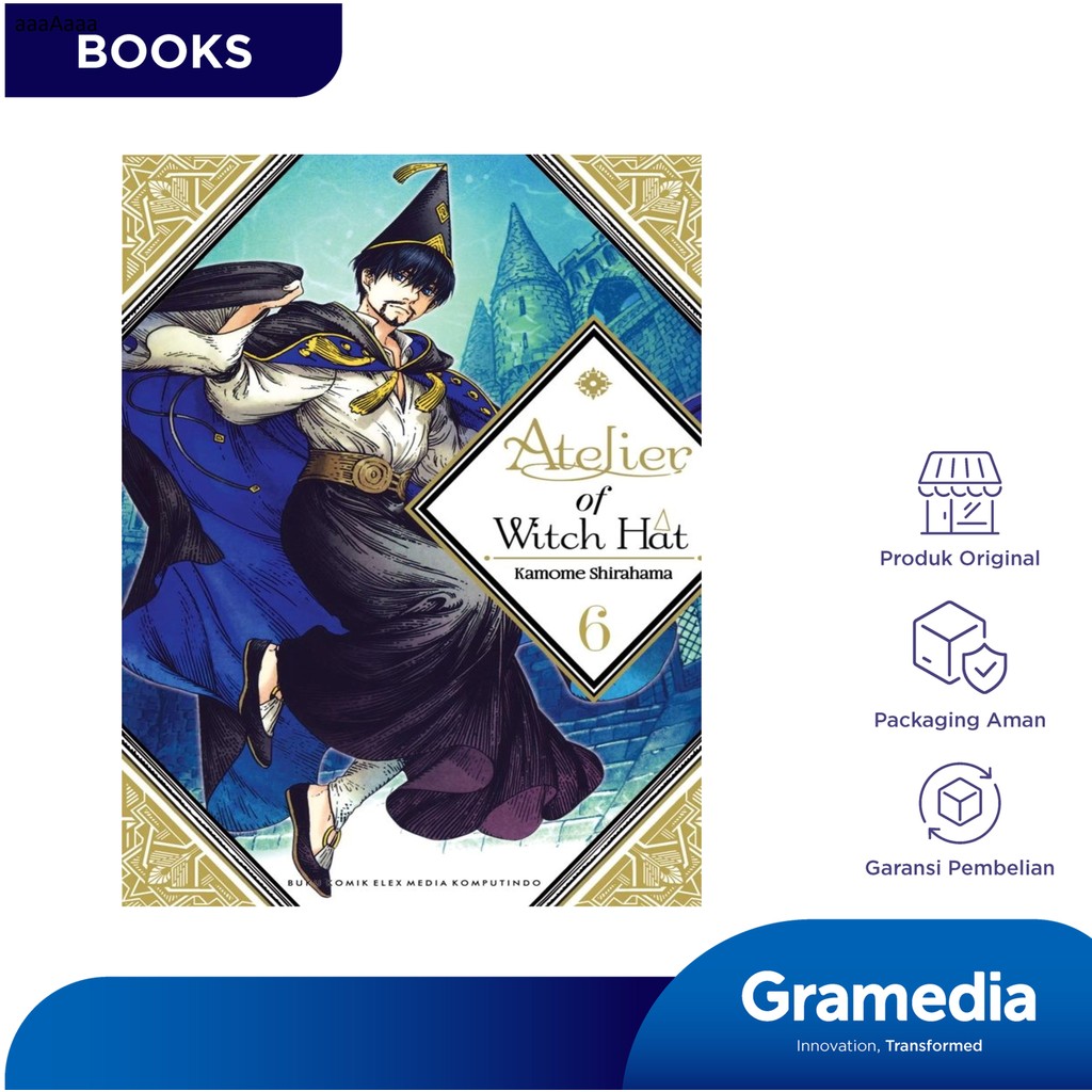 Komik Atelier of Witch Hat 06 (Kamome Shirahama)