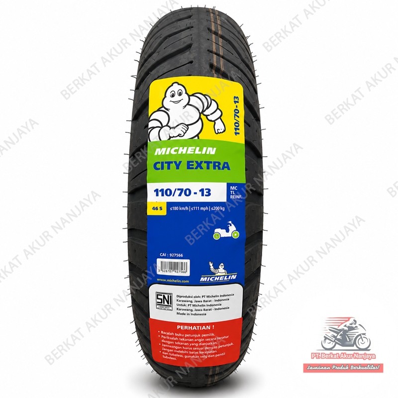 Ban Michelin City Extra 110/70-13 Ban Nmax Tubeless