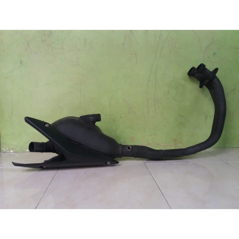 HEADER LEHERAN KNALPOT R25/MT25 ORI COPOTAN
