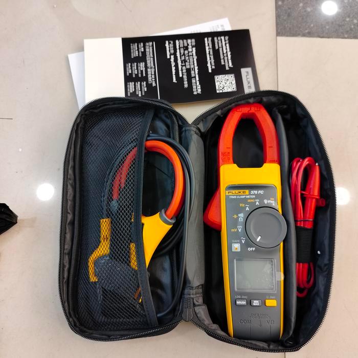 fluke 376 FC true-RMS clamp meter with iFlex fluke 376fc