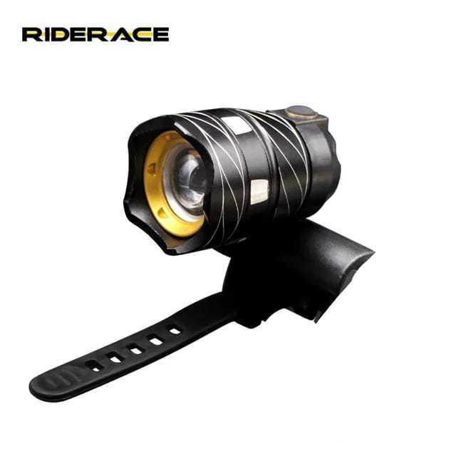 Foto Lampu Depan Head lamp light Sepeda LED USB Rechargeable Cas Charge
