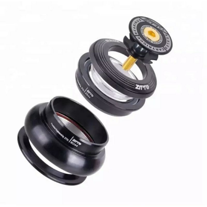 Foto Headset ZTTO 44mm to 44 mm oversize OS to fork Taperred taper full Seal bearing