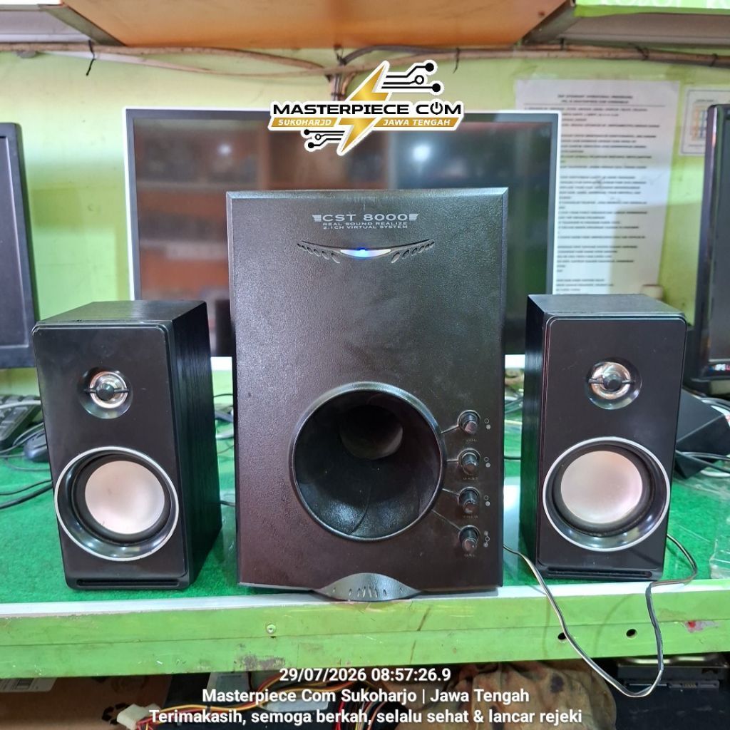 Speaker 2.1 Subwoofer Simbadda CST8000 CST 8000 bekas minus lecet pemakaian