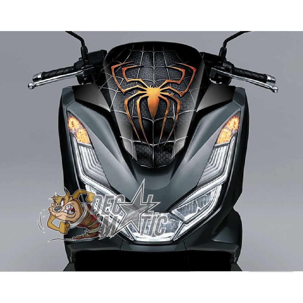 Stiker Visor Tameng / Kaca depan Motor PCX 150 - PCX160 - 2021 2022 PCX  2025