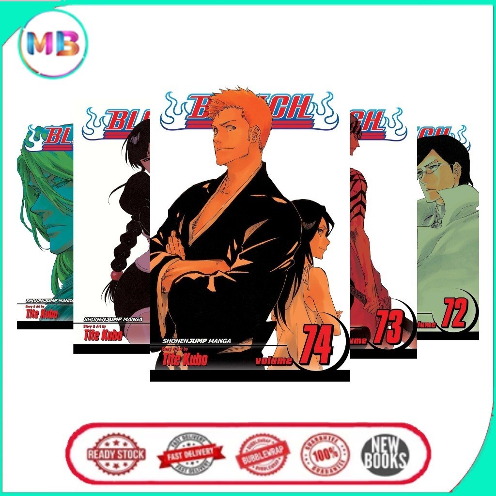 Manga Bleach, 74 Books series (English)