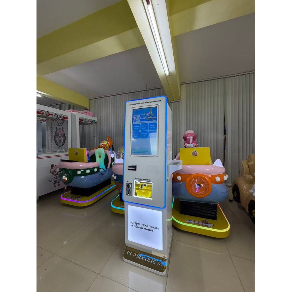 token exchange machine,Mesin token,Mesin penukaran koin digital yang mendukung QRIS