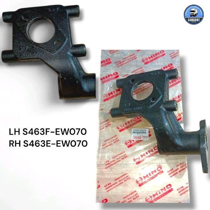 Bracket Dudukan Chamber Belakang HINO 500 KIRI LH S463F-EW070 KANAN RH S463E-EW070 - KIRI LH S463F-E
