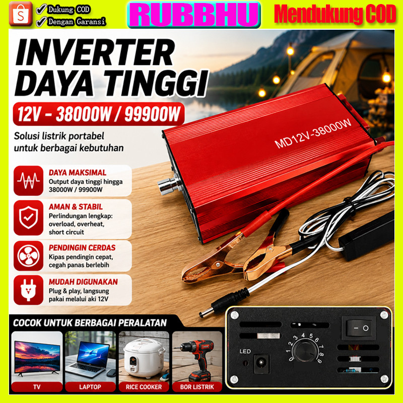 38000W/99900W 12V High-power Ultrasonik Inverter Electrical Power Supplies Mixing Converterv