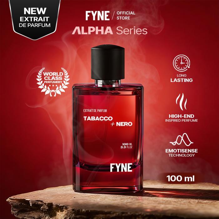 FYNE Tabbaco Nero Extrait de Parfum 100ml | Parfum Pria Aroma Tabbaco , Wangi Hangat & Maskulin, Bol