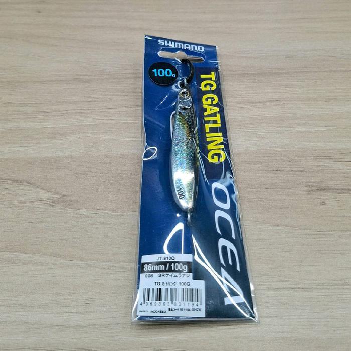 Umpan metal jig tungsten Shimano Ocea TG Gatling JT-810Q 100g|Metal jig shimano tungsten - 008