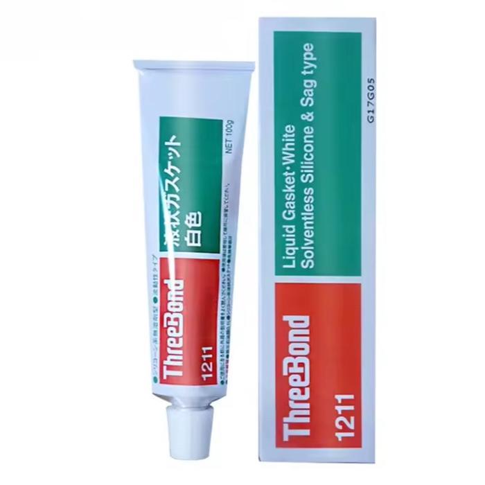 Threebond 1211 100g threebond 1211 Liquid Gasket White 1211 Gasket White Solventless Silicone & Sag 