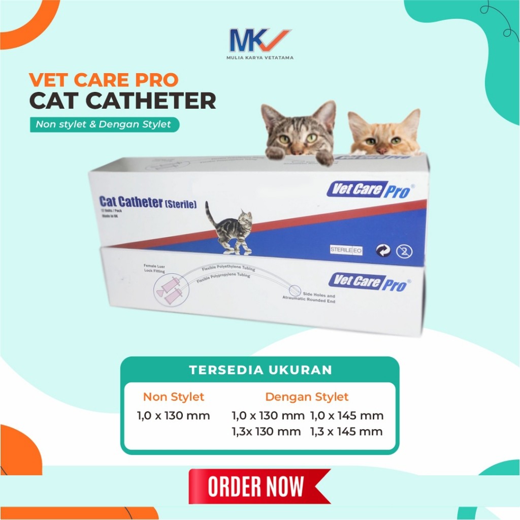 ANGGRAEINI Cat catheter vet care pro