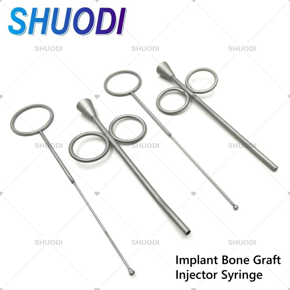 Dental Implant Bone Powder Collector Scraper Injector Syringe 2.5mm Surgical MTA Bone Graft Carrier