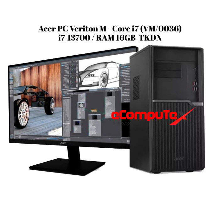 Acer PC Veriton M - Core i7 (VM/0036) i7-13700 / RAM 16GB-TKDN