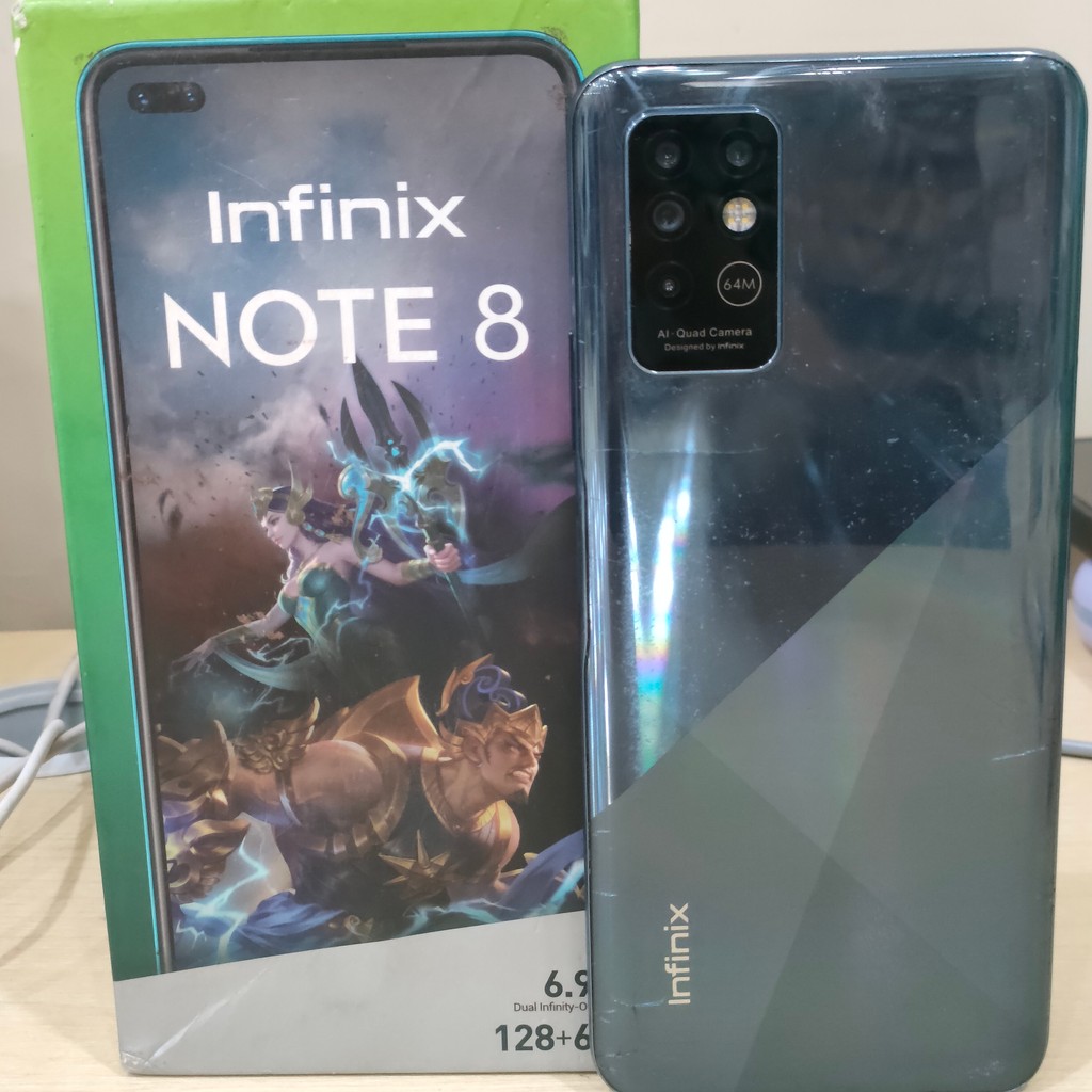 Handphone Infinix Note 8 Ram 6/128 GB (cek deskripsi minus 4901) 034604