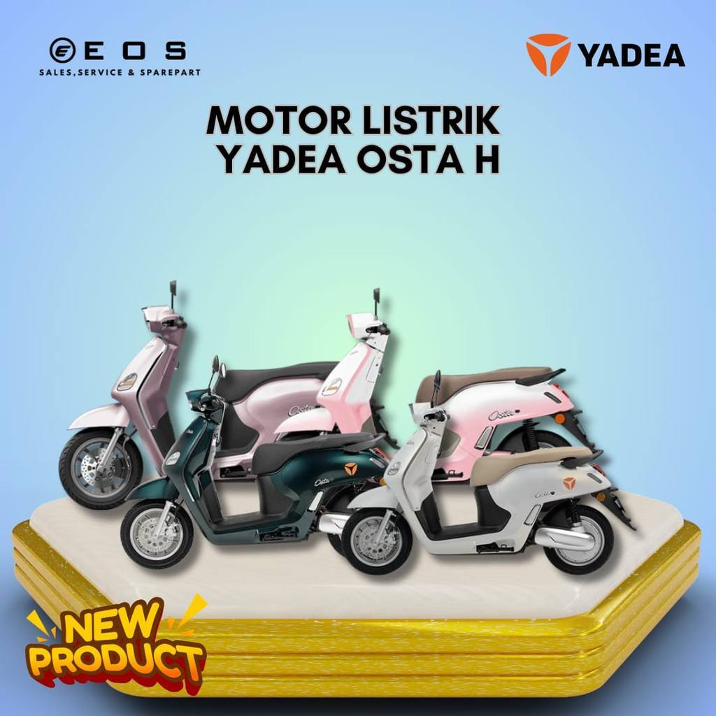 MOTOR LISTRIK YADEA OSTA H SUDAH DENGAN FAKTUR