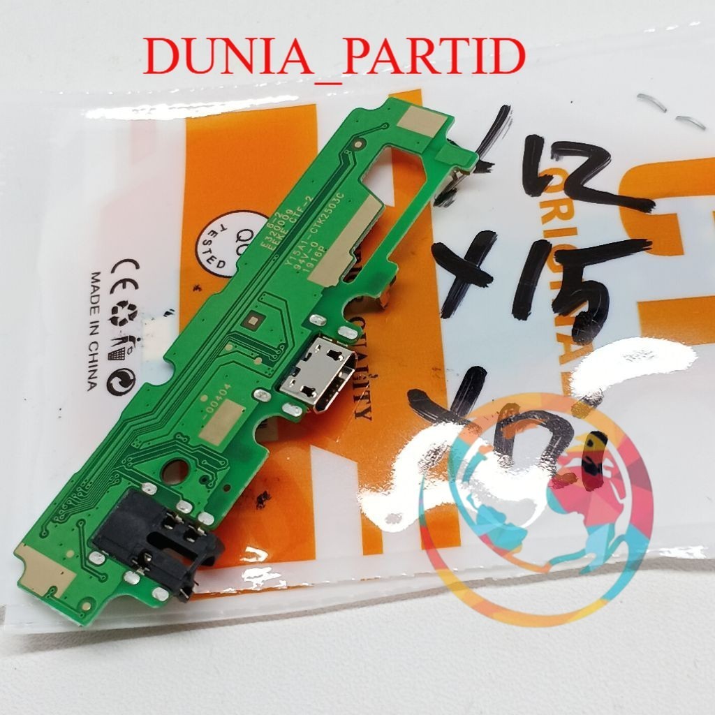 KONEKTOR CAS VIVO Y12i FULSET IC ORIGINAL 100% PAPAN CAS CONNECTOR CHARGER