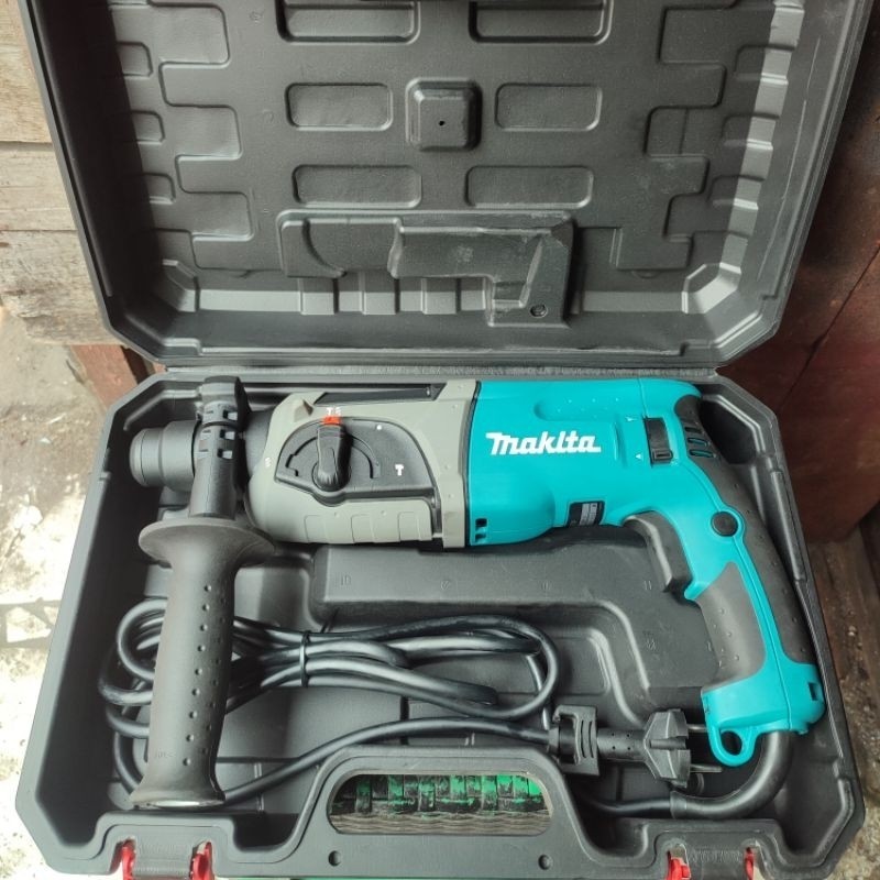 Mesin Bor Beton Makita HR2470 Hammer Drill 3 Fungsi