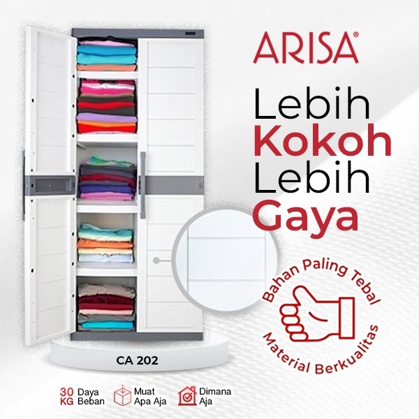 Ruang Elegant ARISA CA-202 Lemari Plastik Serbaguna
