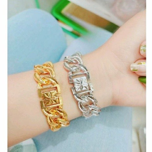 Gelang rantai xuping gold,silver