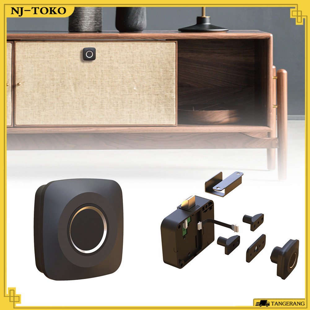 Kunci Kabinet Elektronik Universal Cabinet Keyless Smartlock Anti-Theft Untuk Kunci Sidik Jari Loker