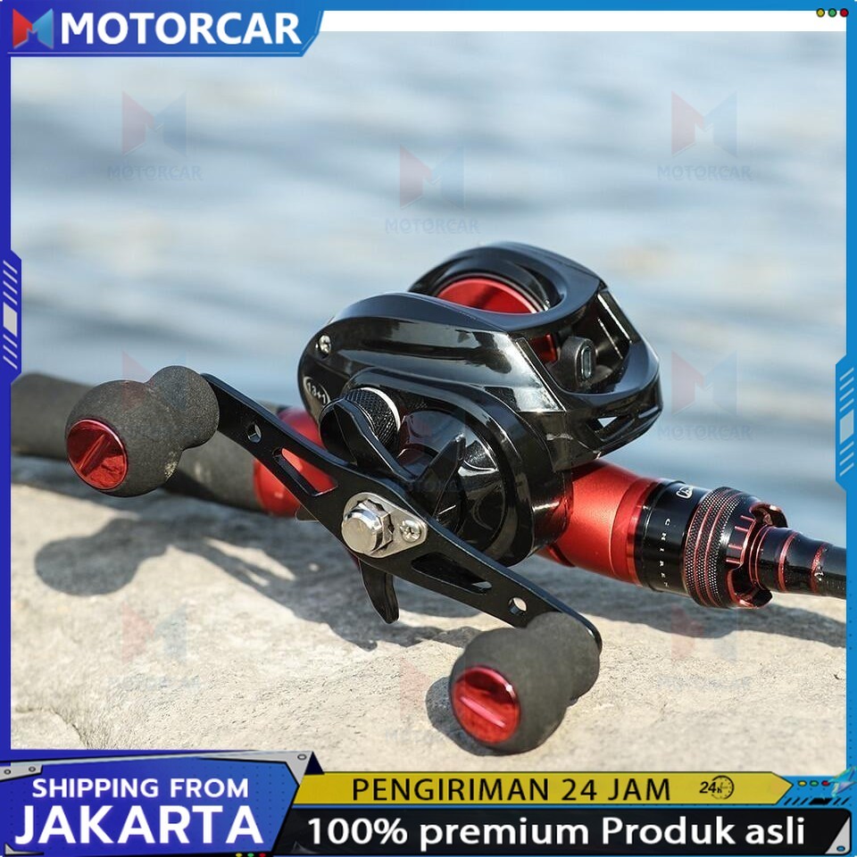 (COD)reel bc murah berkualitas / reel bc / pancing 1 set lengkap kuat / reel casting / bc casting / 