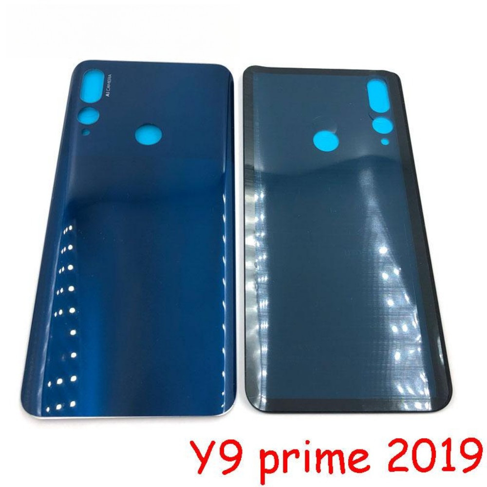 For Huawei Y9 Prime 2019 Back Battery Cover Case Rear Panel Housing Door Repair Parts