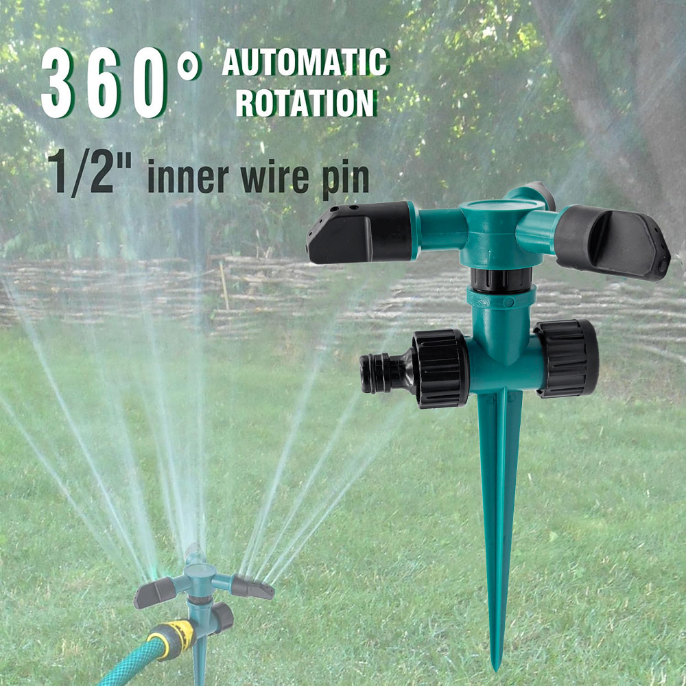 Garden Automatic Sprinkler Garden Watering Sprinkler 360 Degrees Rotating Water For Agricultural Irr