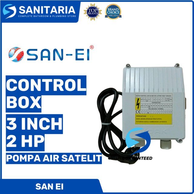 Control Box Pompa Air Satelit 3 Inch 2 Hp San Ei