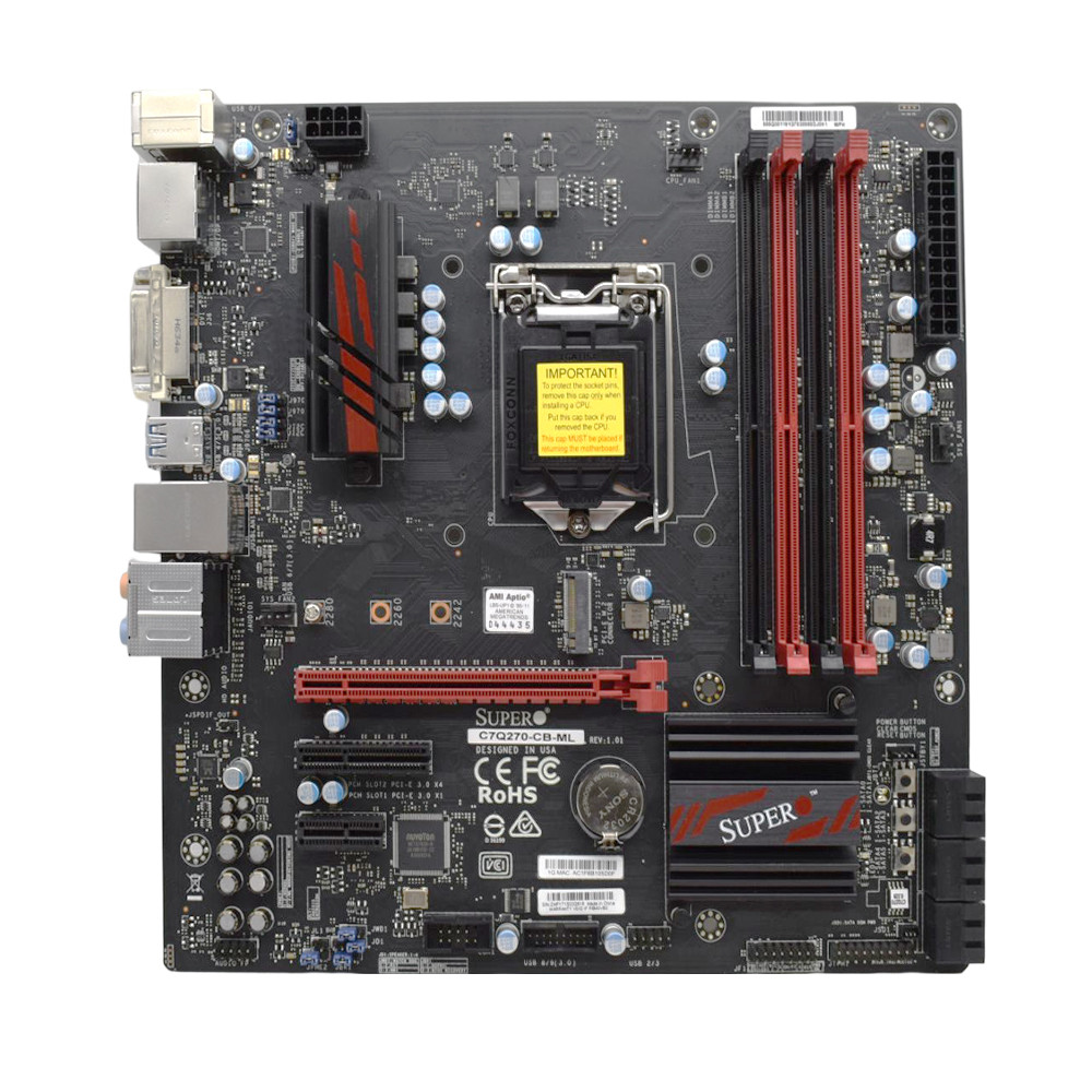 Supermicro Q270 Motherboard C7Q270-CB-ML LGA1151 For i7-7700K E3-1240 v5/v6 i5-7500 i5-6500 CPU DDR4