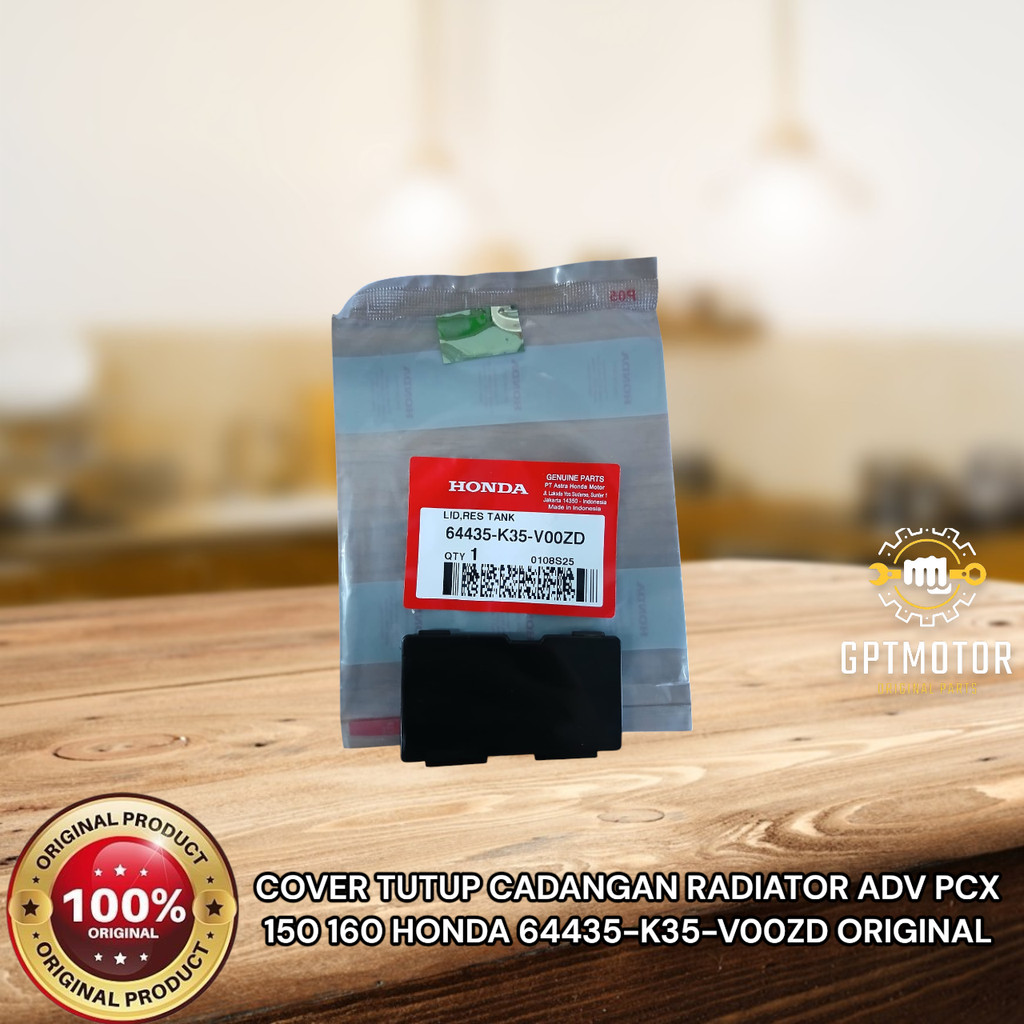 COVER TUTUP CADANGAN RADIATOR ADV PCX 150 160 HONDA 64435-K35-V00ZD ORIGINAL