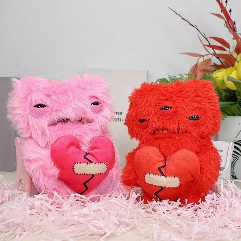 2025 Original Fuggler Funny Ugly Monster Plush Love Series Wide Eyed Weirdo Annoyed Alien  Birthday 