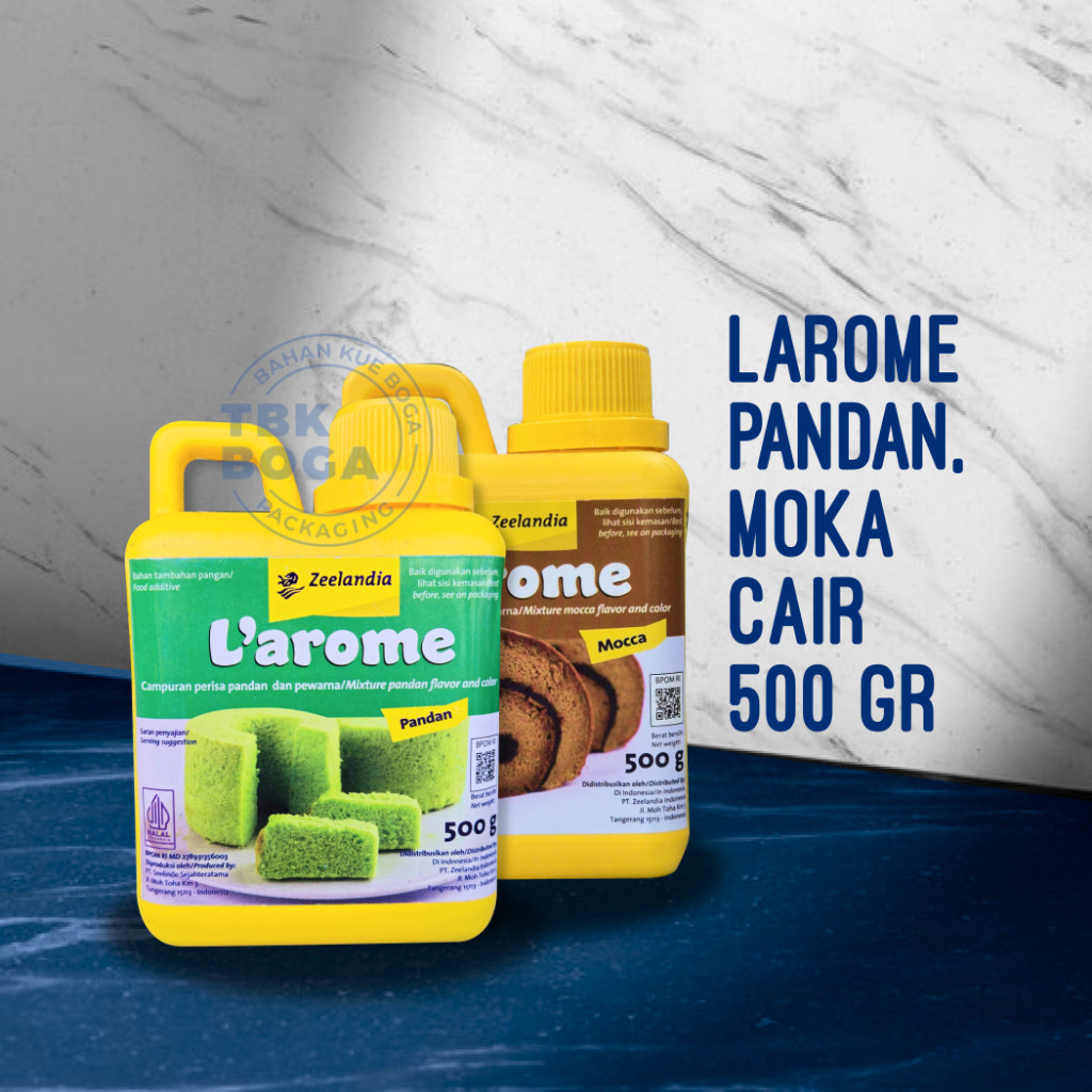 Larome Perisa ( Pandan, Moka / 500 gr ) Zeelandia Pasta Pewarna L'arome Mocca