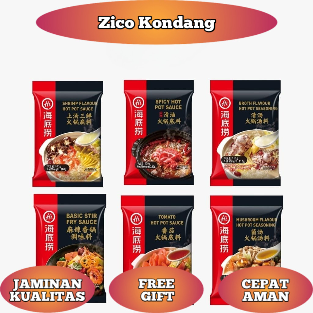 HALAL Bumbu Haidilao | Bumbu Hotpot Instan | Suki Shabu Shabu Instant | Mala Xiang Guo | Malaxiang