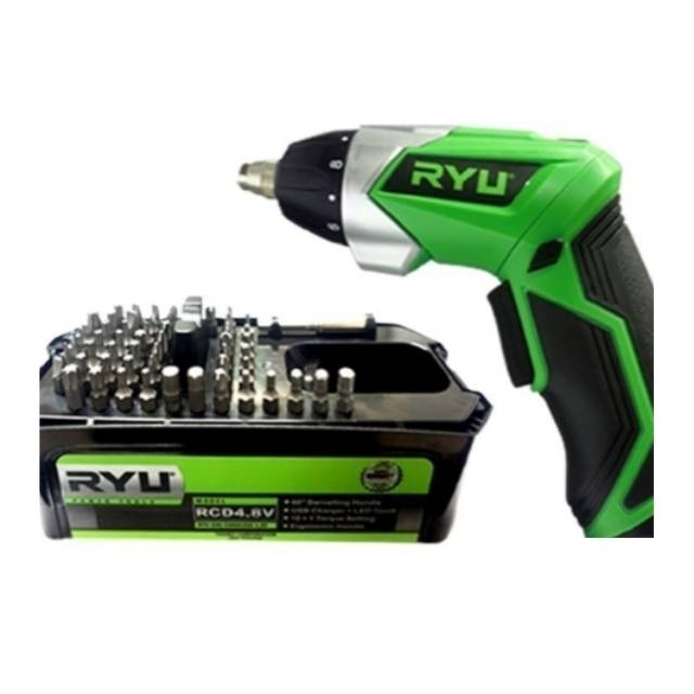 RYU Bor Obeng Listrik Mini / Cordless Screwdriver RCD 4.8V